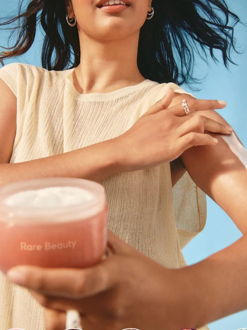 Rare Beauty Find Comfort Bouncy Body Cream in Awaken Confidence